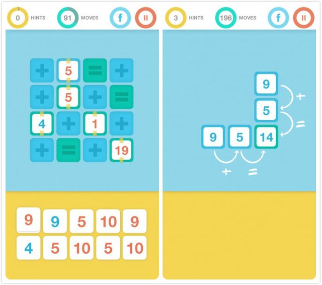 iPhone算術游戲unpuzzled  