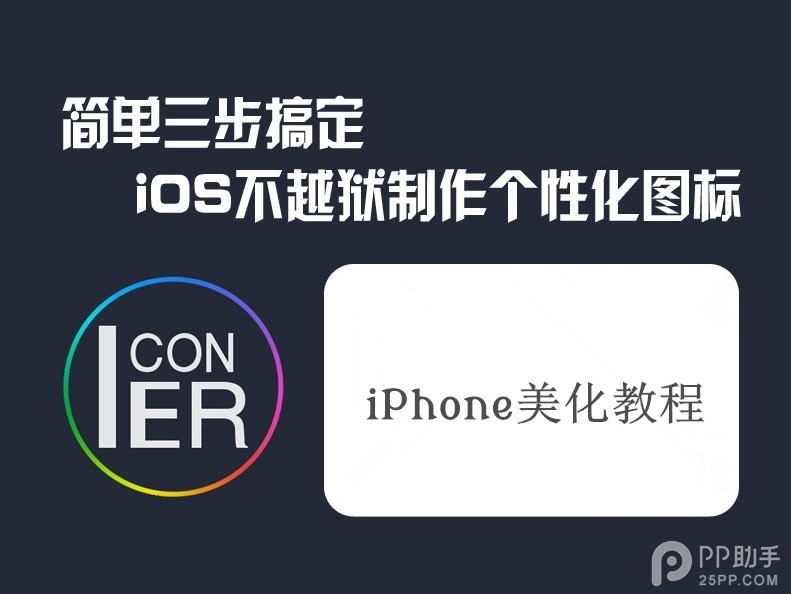 iOS7.1無法越獄能換圖標嗎？  