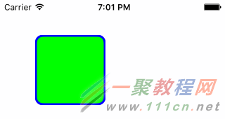 原文:Swift - 在UIView上繪制矩形（直角，圓角，帶邊框）