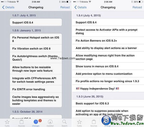 手勢插件Activator更新支持iOS8.4完美越獄