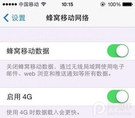 iPhone5s可以使用4G了嗎？ 